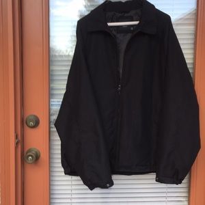 Men’s Black Windbreaker